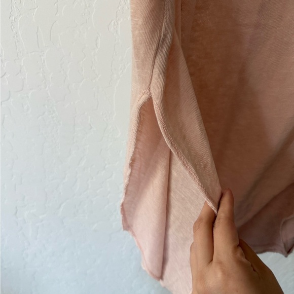 Project Social T|Tan Knit Sleeveless Tunic Top, intentional distressed detail••M - Picture 6 of 10